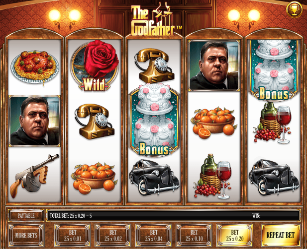 Play free godfather slots